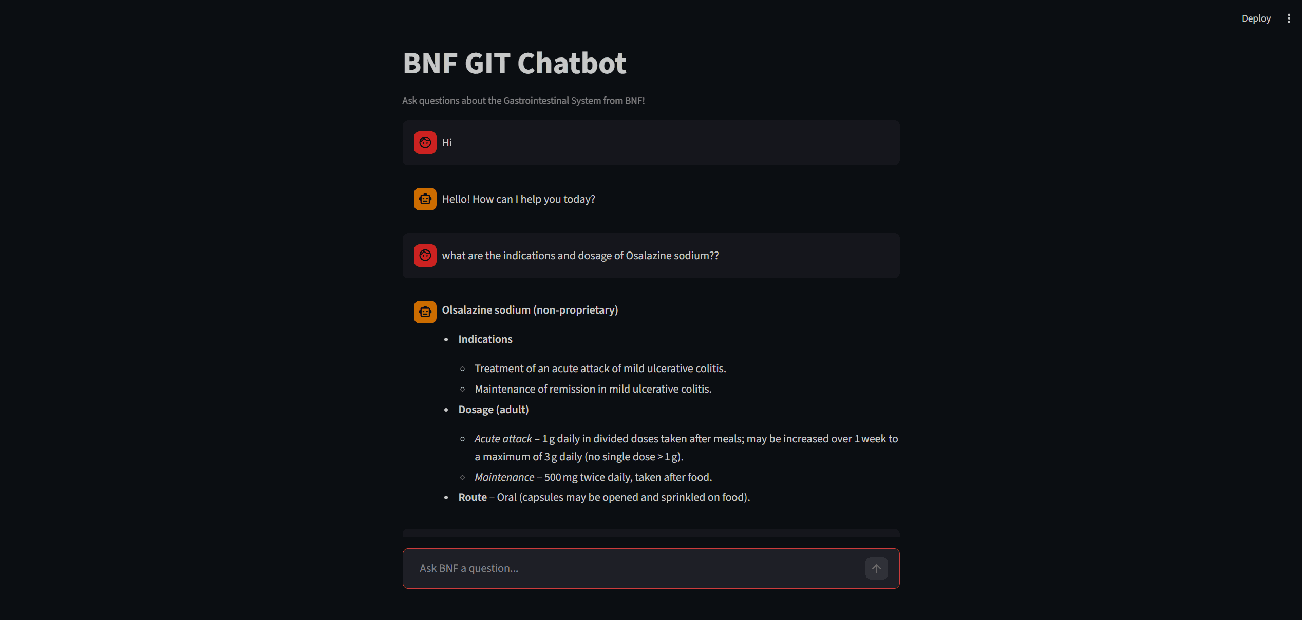 BNF GIT Chatbot